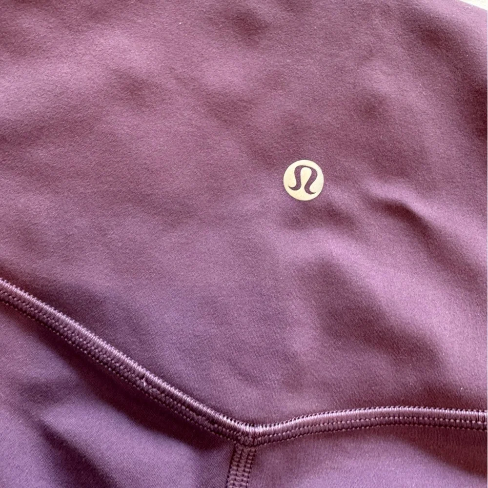 Lululemon Athletics WORN-ONCE Women's Plum Purple Biker Shorts